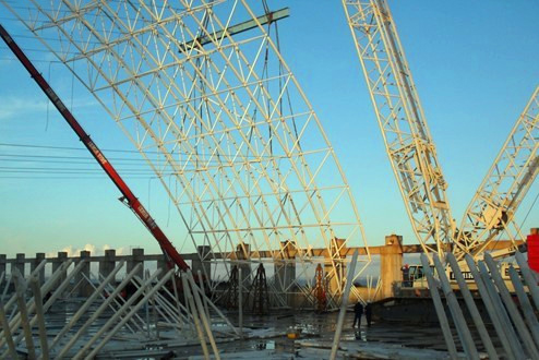 呼伦贝尔网架一角